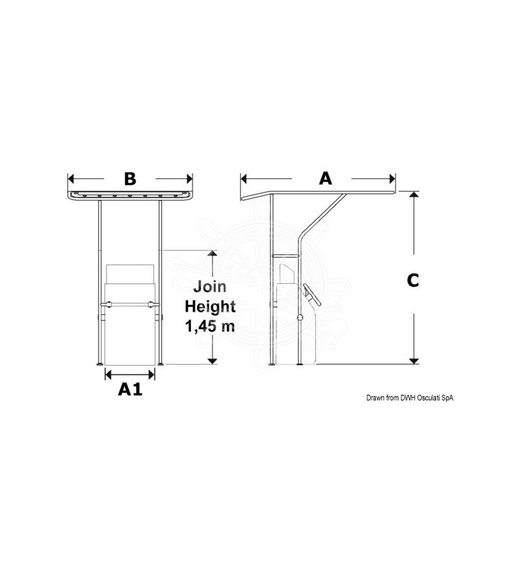 T-TOP IN ALLUMINIO