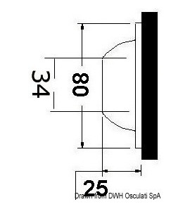 FARETTO A LED AD INCASSO ART.L4400511