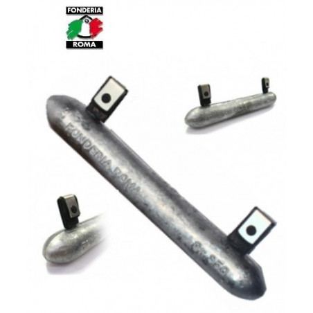 Piombo Da Pesca Fonderia Roma Agua'J GR.300 - Zavorra Per Attrezzatura Da Pesca