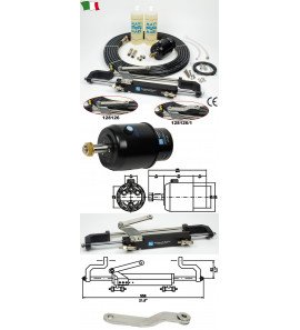 TIMONERIA IDRAULICA GF90BT PER MOTORI FUORIBORDO FINO A 80HP