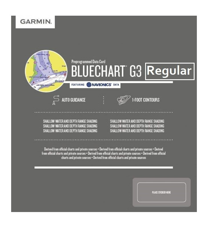 CARTOGRAFIA GARMIN G3 REGULAR AREA