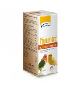 FORMEVET PIUMEDORO TUTTOVITAMINE PER UCCELLI 25ML