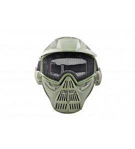 EVOLUTION PHANTOM MASCHERA SOFTAIR VERDE CON RETE