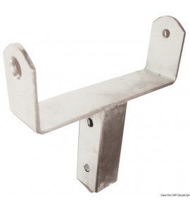 BRACKET FOR CENTRAL ROLLER 40X40MM FOR NAUTICAL TROLLEYS