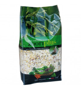 ZOORI PLUS RISO SOFFIATO CON VERDURE ED ERBE 2KG