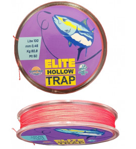 SUNRISE SPECTRA ELITE HOLLOW TRAP ROSSO 50MT