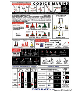 TABELLA ADESIVA CODICE MARINO