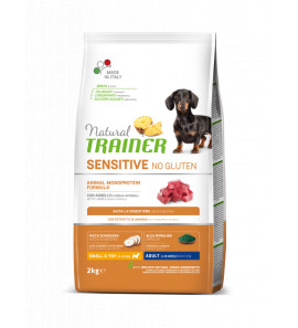 NATURAL TRAINER SENSITIVE ADULT CON AGNELLO E CEREALI INTEGRALI