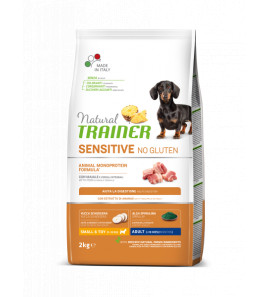 NATURAL TRAINER SENSITIVE ADULT CON MAIALE E CEREALI INTEGRALI