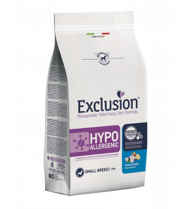 EXCLUSION DIET HYPOALLERGENIC PESCE E PATATE SMALL BREED 2KG