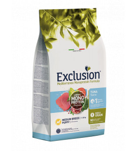 EXCLUSION MEDITERRANEO PUPPY MEDIUM BREED TUNA