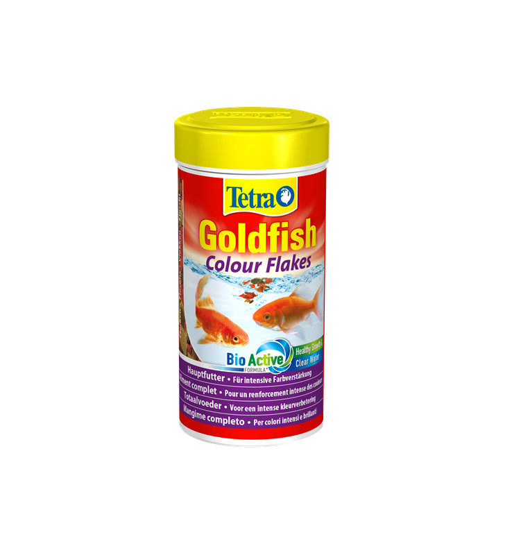 Tropical goldfish hotsell color flakes