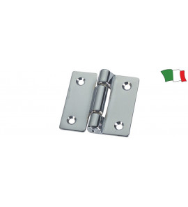 CHROME-PLATED BRASS HINGE