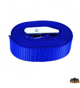 TREM BLUE POLYESTER BELT WITH FAST CARGO BUCKLE