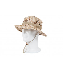 CAPPELLO MILITARE IN COTONE E POLIESTERE DESERT