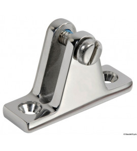 SUPPORTO BASE PIANA TENDALINO INOX CON PERNO