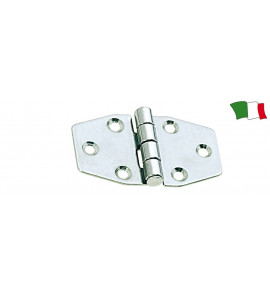 STAINLESS STEEL HINGE MM. 64X37