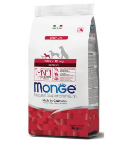 MONGE CROCCANTINI MINI SENIOR POLLO 3KG