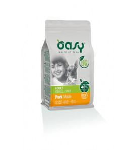 OASY CANE ADULTO MINI AL MAIALE MONOPROTEICO