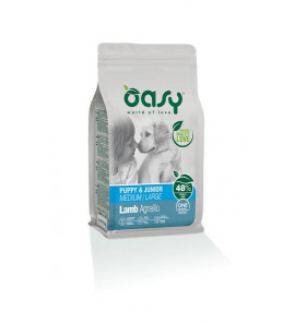 OASY PUPPY AGNELLO MEDIUM LARGE MONOPROTEICO 2,5KG