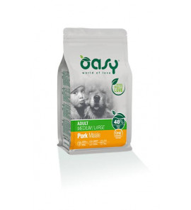 OASY CANE ADULTO MAIALE MEDIUM LARGE MONOPROTEICO