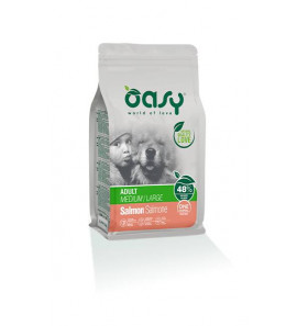 OASY CANE ADULTO SALMONE MEDIUM LARGE MONOPROTEICO