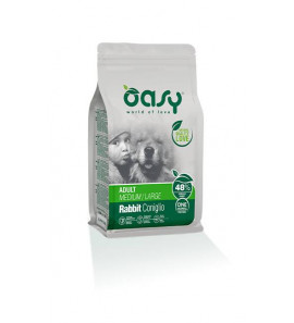 OASY CANE ADULTO MEDIUM LARGE MONOPROTEICO CONIGLIO