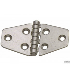 MTM H40 X L70 MM BISQUIT HINGE IN STAINLESS STEEL