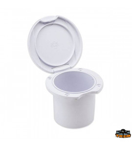 WHITE MIXER DRINK HOLDER CONTAINER