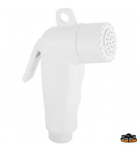 TREM WHITE SHOWER WITH BUTTON