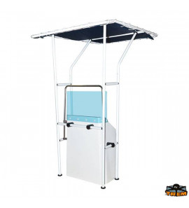 TREM T-TOP IN ALLUMINIO VERNICIATO BIANCO