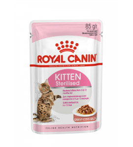 ROYAL CANIN KITTEN STERILISED SACHET IN SAUCE 85GR