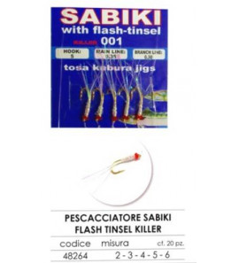 EXPERT PESCACCIATORE SABIKI FLASH TINSEL KILLER