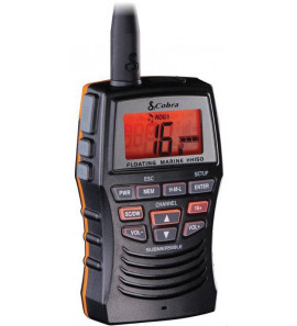 COBRA MARINE MR HH150FLTE VHF PORTATILE GALLEGGIANTE 3W