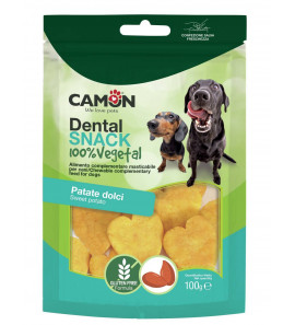 CAMON BAUVEG SNACK 100% VEGETAL HEARTS WITH SWEET POTATO