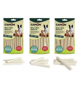 CAMON BAUVEG SNACK BASTONCINO CON AMIDO DI RISO 100% VEGETAL