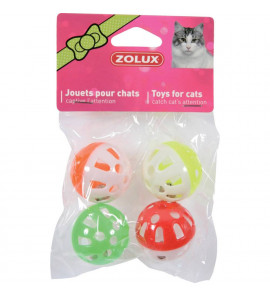 ZOLUX PALLINE 3CM SONORE 4PZ