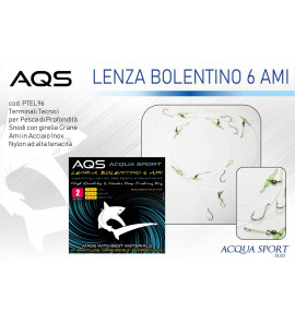 AQS BOLENTINO 6-HOOK LINE OF DEPTH