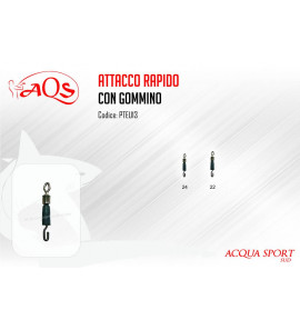 AQS ATTACCO SGANCIO RAPIDO CON GOMMINO