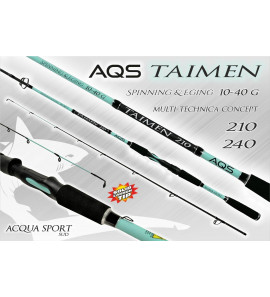 AQS CANNA TAIMEN 10-40GR PER SPINNING  E EGING