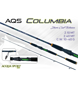 AQS CANNA COLUMBIA 10-40GR PER SPINNING E EGING 2.40MT