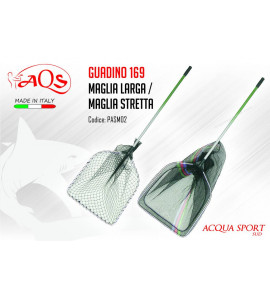 AQS LANDING NET 169 FOR BOAT IN ALUMINUM