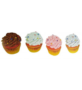 LEOPET CUPCAKE IN VINILE 8/9CM