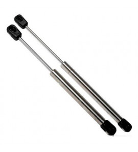 GAS SPRING WITH BALL HEAD 500MM 20KG IN STAINLESS STEEL