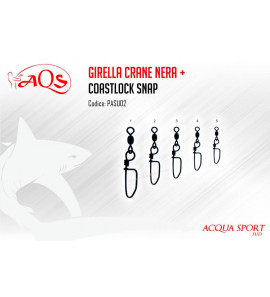 AQS GIRELLE CRANE + COASTLOCK BIG GAME BLACK