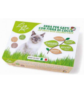 LEOPET ERBA PER GATTI CON FIBRA DI COCCO