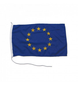 TREM EUROPEAN FLAG IN POLYESTER 20X30CM