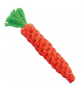 LEOPET CAROTA IN CORDA DI COTONE 20CM