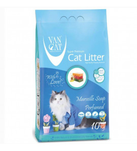 CAT LITTER VANCAT MARSEILLE SOAP 5KG COMPACT