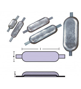 GFN ANODO PER SCAFO OVALE 1KG